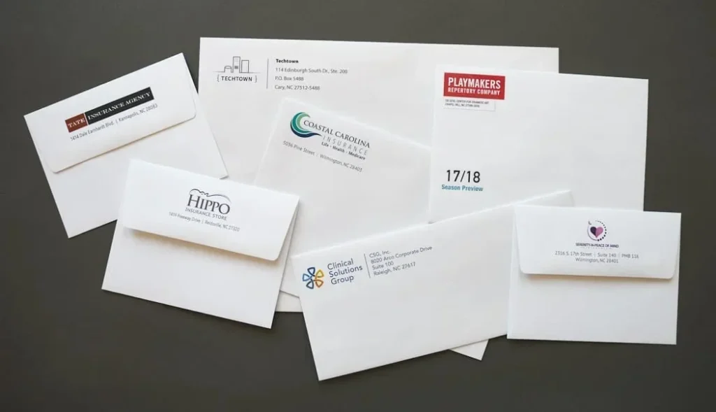 Envelope Printing Denton