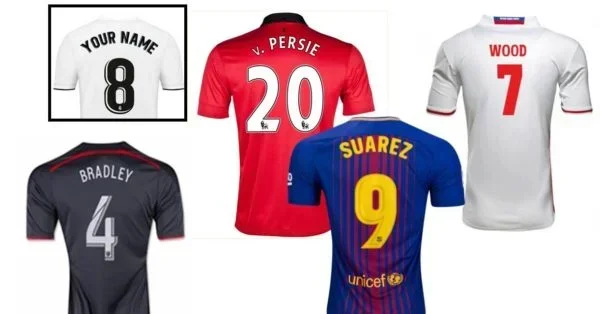 Football Shirt Printing Denton