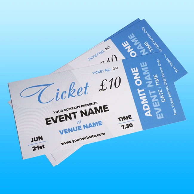 Ticket Printing Denton